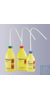 Wash bottle, narrow neck, PE-LD, yellow, capacity 1000 ml, heptane Wash bottle, narrow neck,...